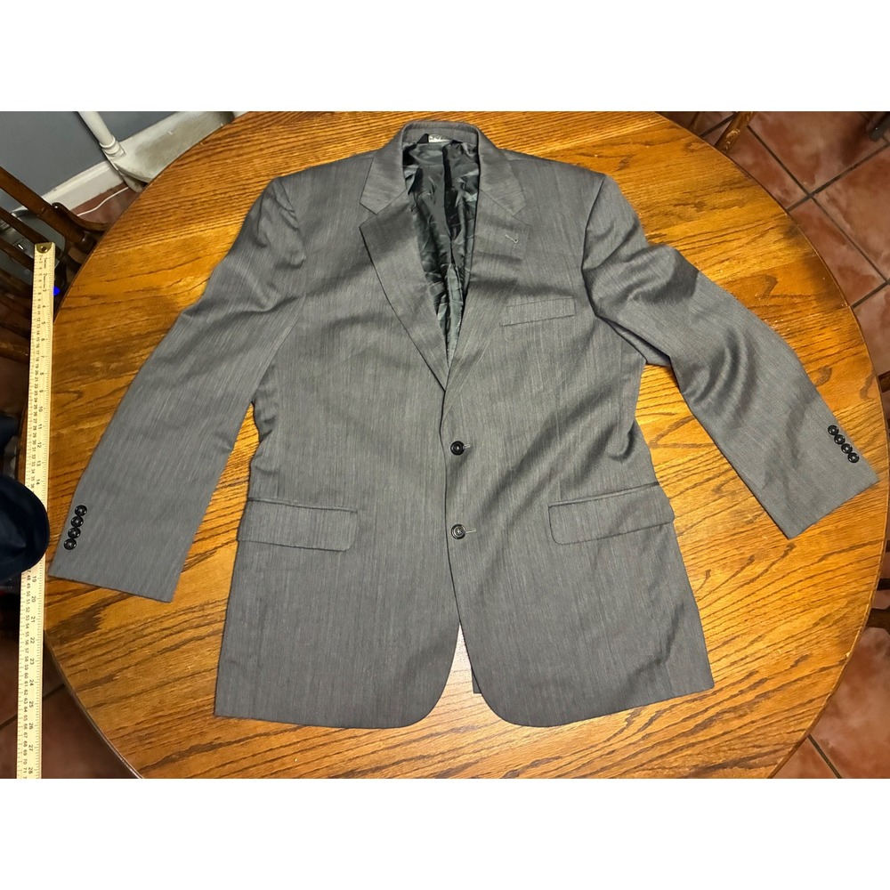 Jos. A. Bank Signature Collect Mens Gray Herringbone Blazer Sport Coat 2 Button